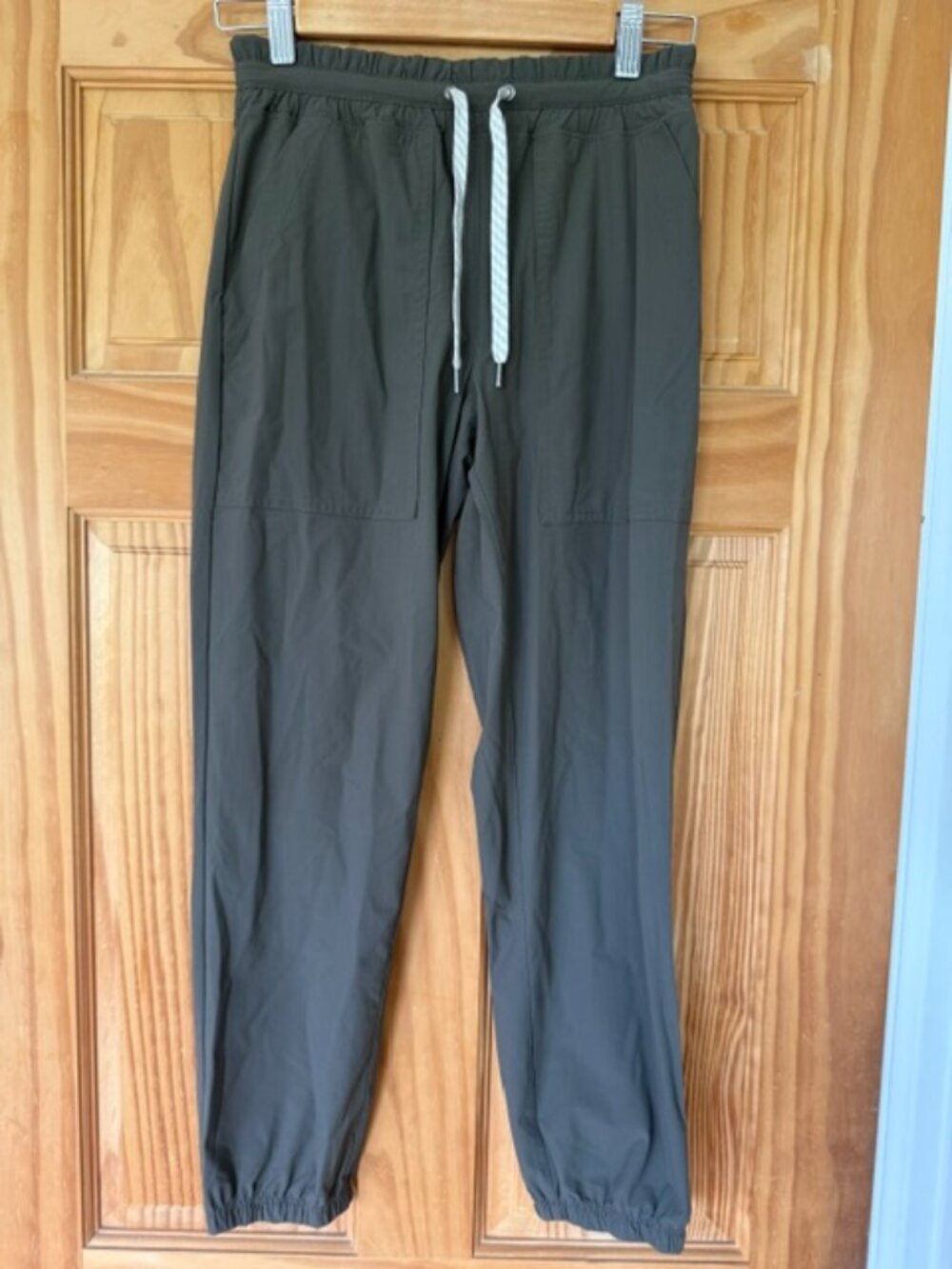 Vuori Ripstop Utility Jogger Pants XS Olive Green Gorpcore Travel Hiking
